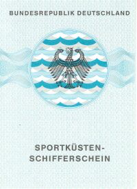 Prfungsanmeldung zum Sportkstenschifferschein (SKS) am 09.11.2019 